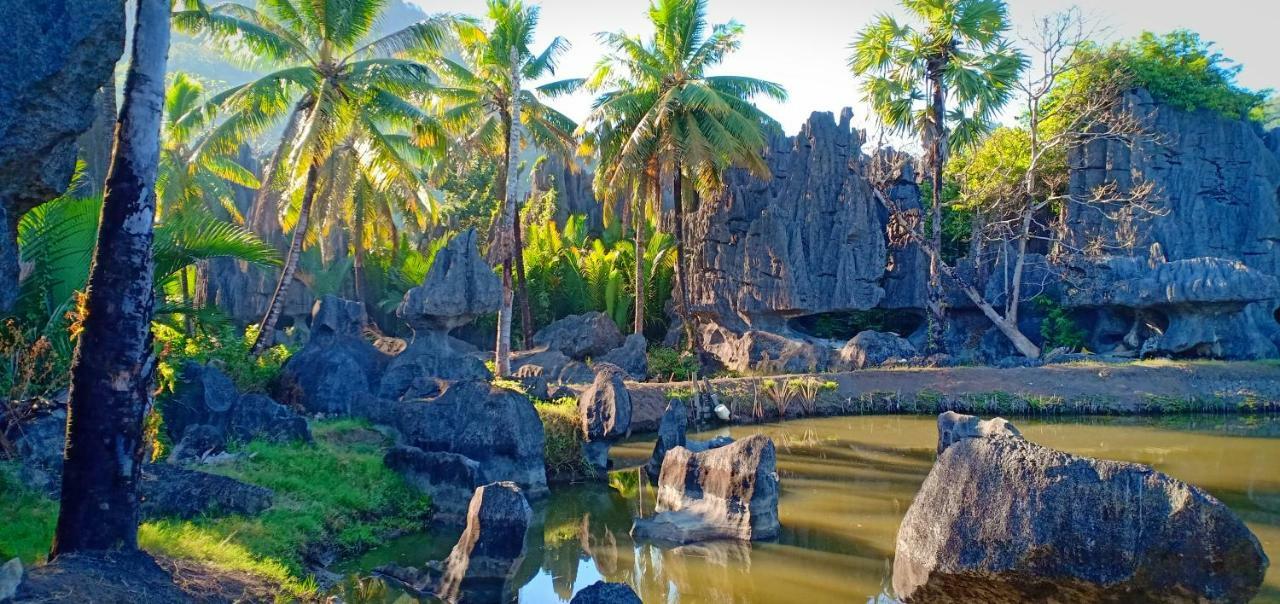 Rammang Rammang Eco Lodge Baloci 外观 照片
