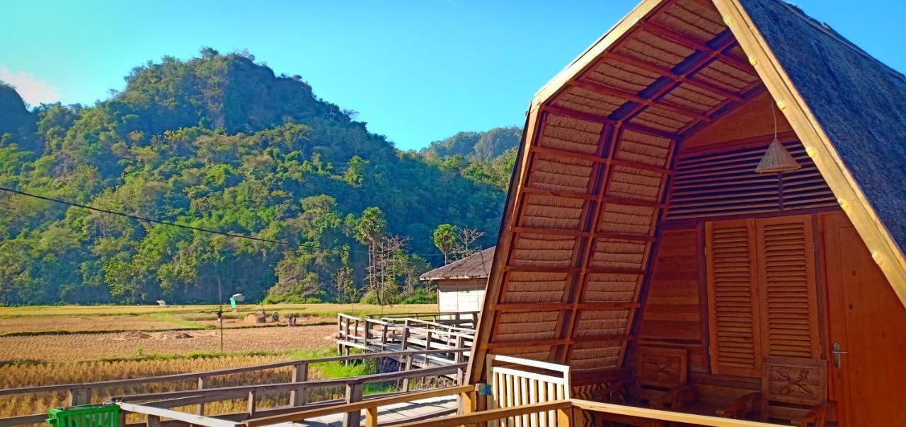 Rammang Rammang Eco Lodge Baloci 外观 照片